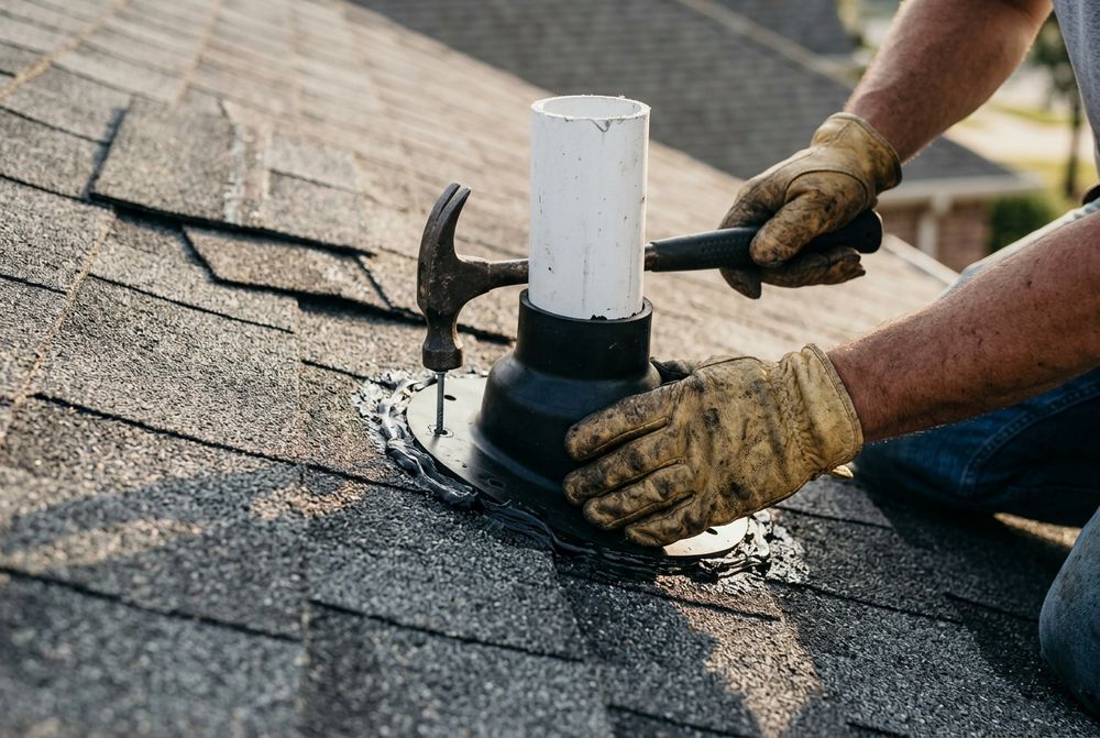 Pipe Boot & Vent Flashing Repair in Katy, TX